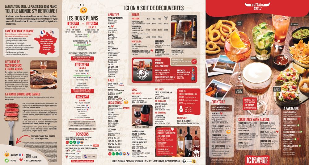 Menu Buffalo Grill Cosne Sur Loire-2